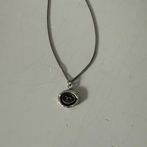 Pyrrha .925 Sterling Silver Dog Talisman Necklace